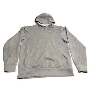 Nike Hoodie Dri-Fit Mens Size S Mock Neck Pullover Sweatshirt Embroidered Swoosh